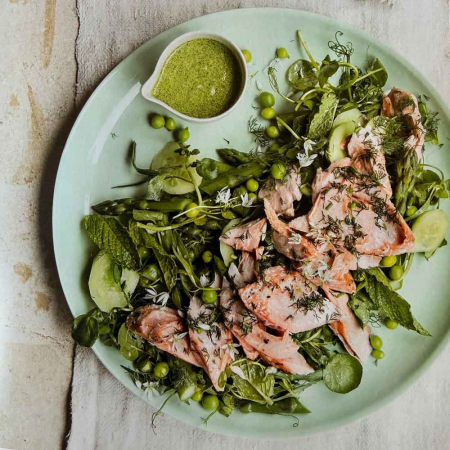 Salmon And Asparagus Salad